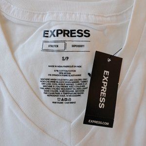 Express Stretch V-Neck Tee